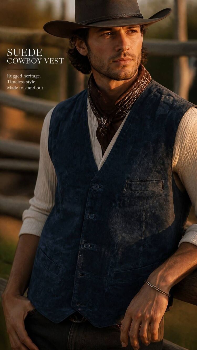 Haband suede vest